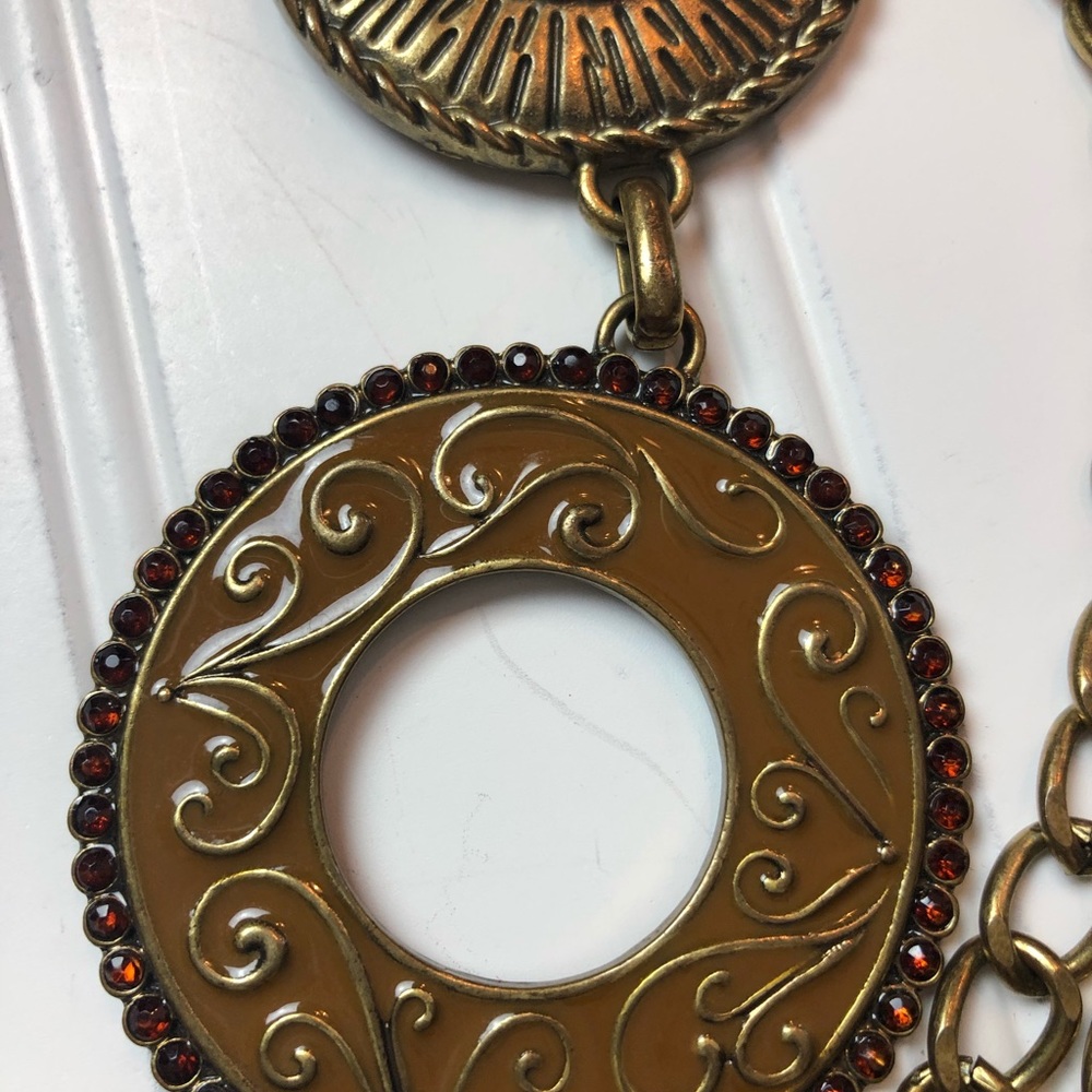 Chico’s Adjustable Chain Belt - Picture 3 of 8